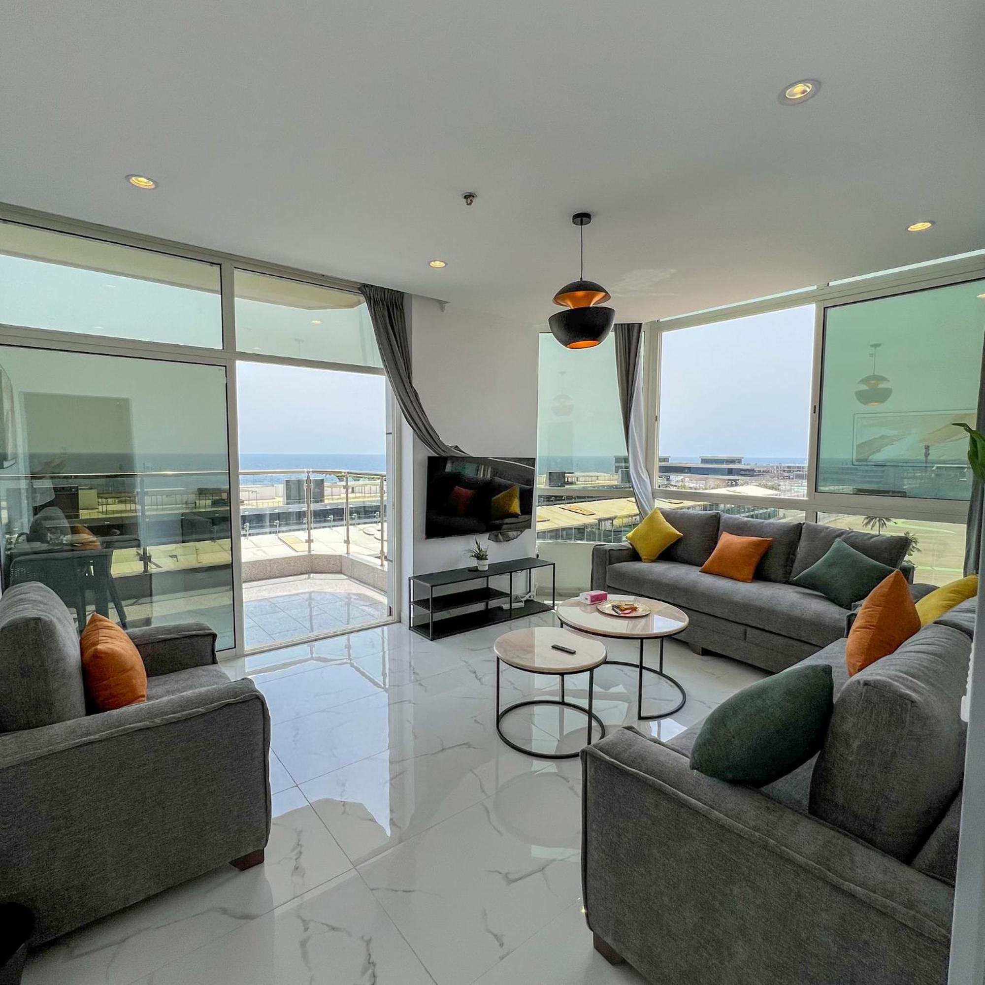 Ferienwohnung Almasarat Tower Sea View Dschidda Exterior foto